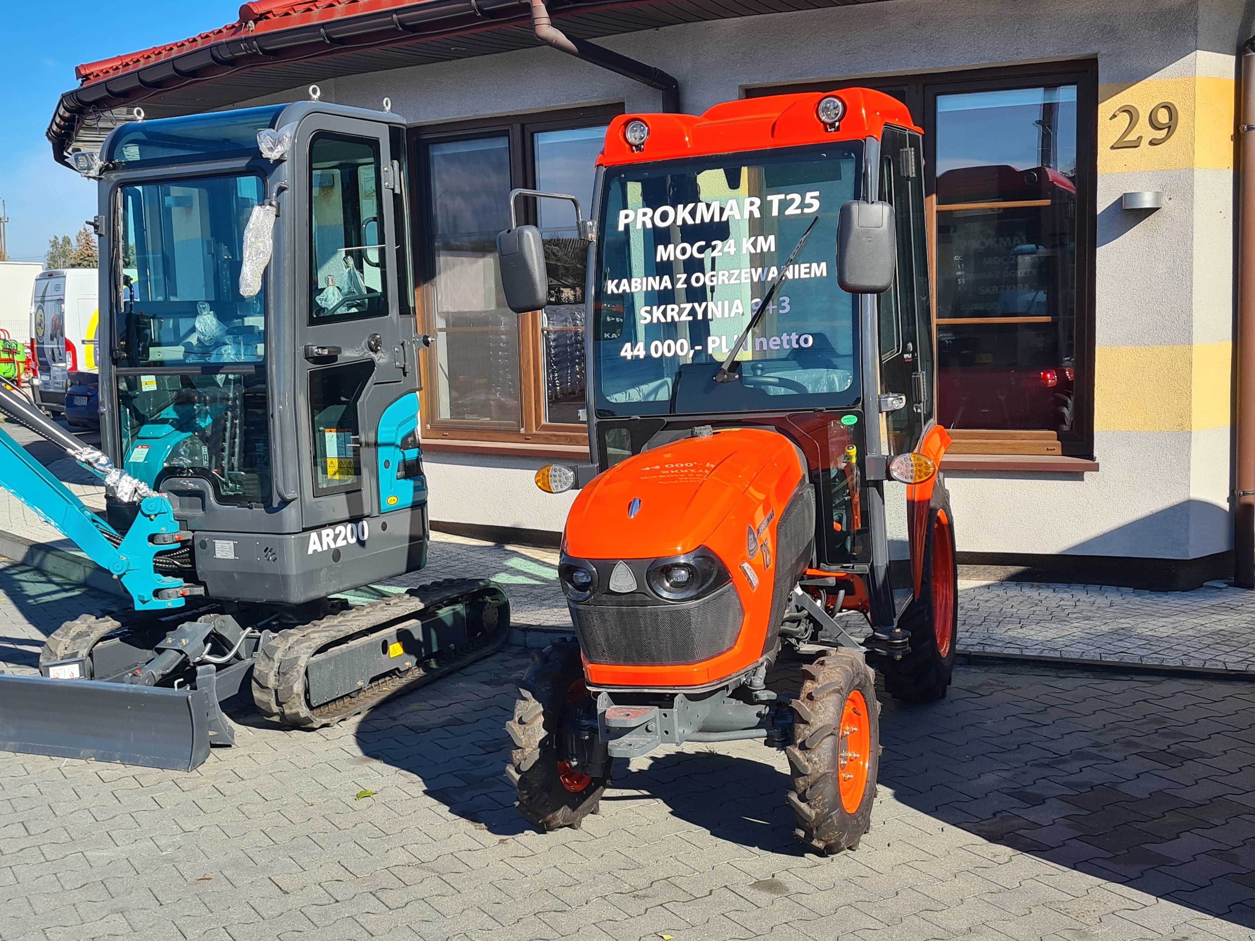 Ciągnik traktor Prokmar T25 Napęd 4x4 Rewers Wspomaganie NOWY (Lovol)