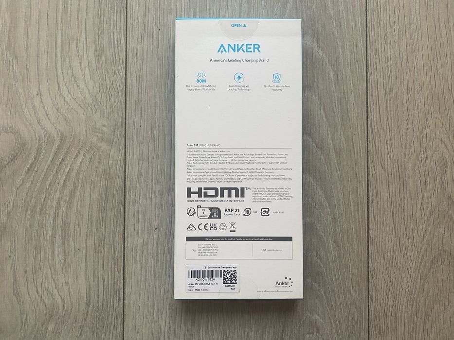 Nowy Anker 332 USB-C Hub 5 w 1 Okazja