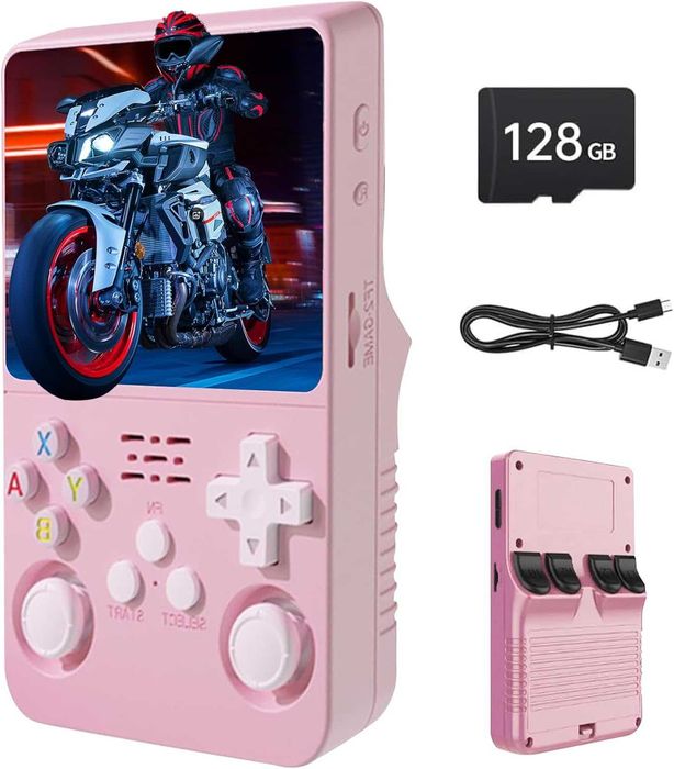 Febotak R36S Consola jogos portátil retro ARKos 128 Gb 40.000 jogos