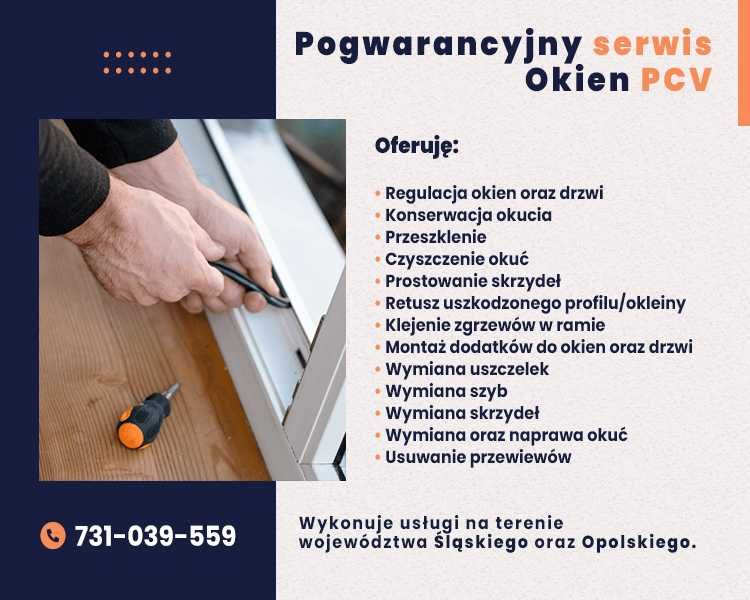 Pogwarancyjny serwis okien PCV