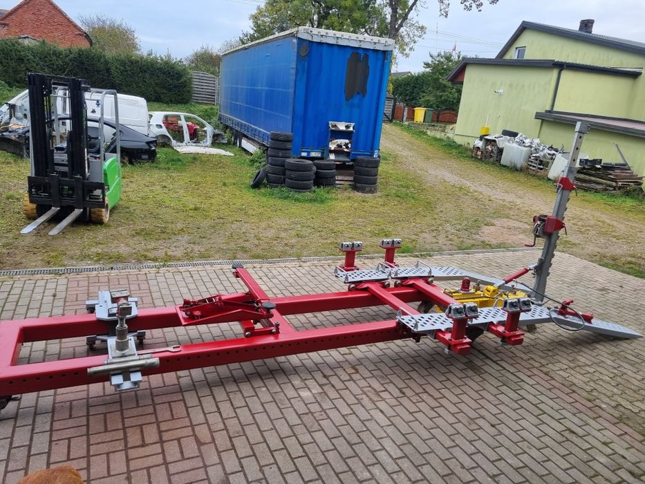 Rama blacharska plyta UNICAR MAXI BENCH plus przystawki