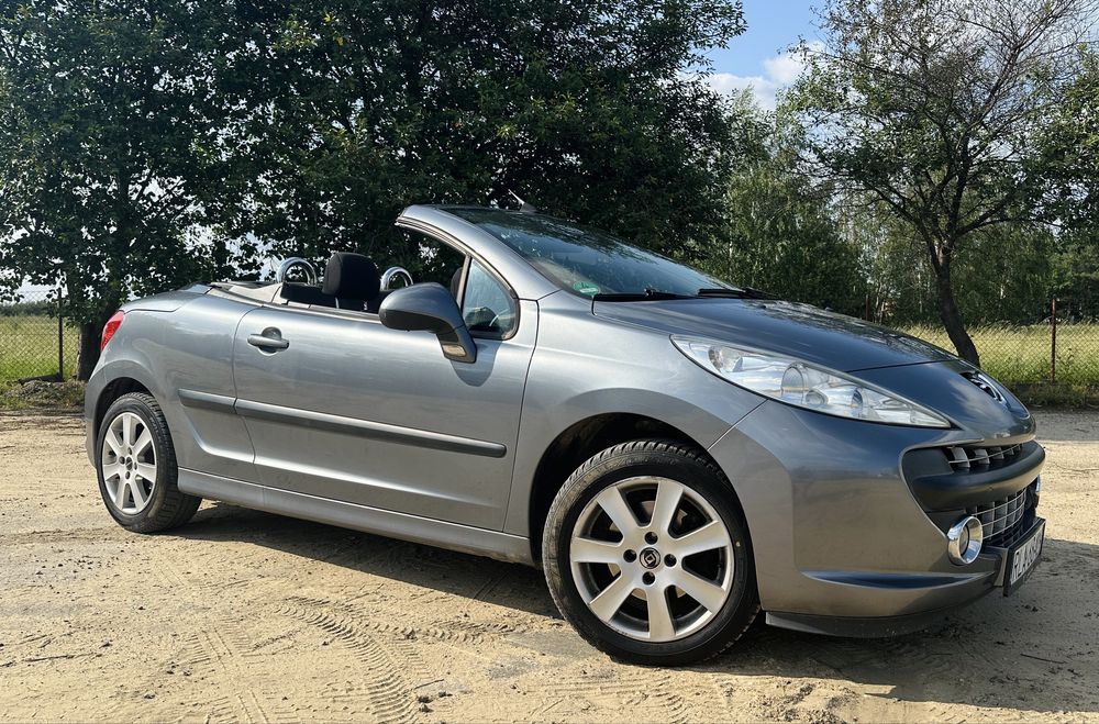 Peugeot 207 CC Cabrio 1.6 VTI 120KM 2007 rok