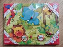 Puzzle som dos animais