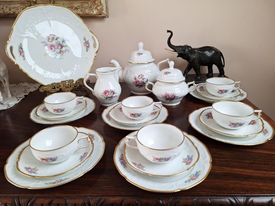 Unikatowy serwis Rosenthal sanssouci z paterą