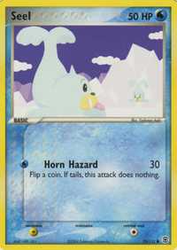 Pokemon Card - Seel 50 HP