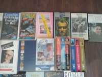 Cassetes VHS originais algumas ainda fechadas