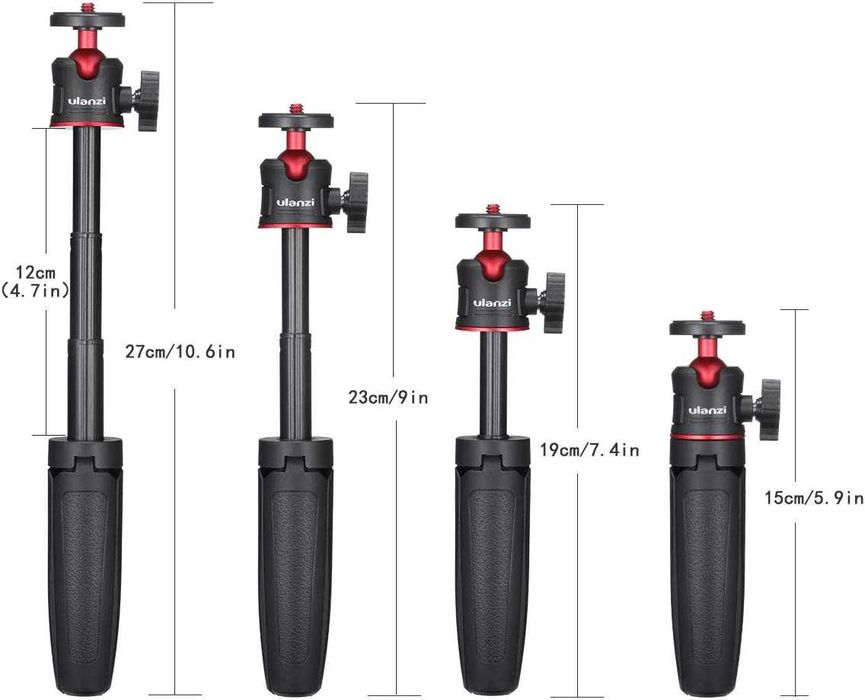 Телескопічний міні-штатив Ulanzi MT-08 з тримачем для смартфона \ EDC