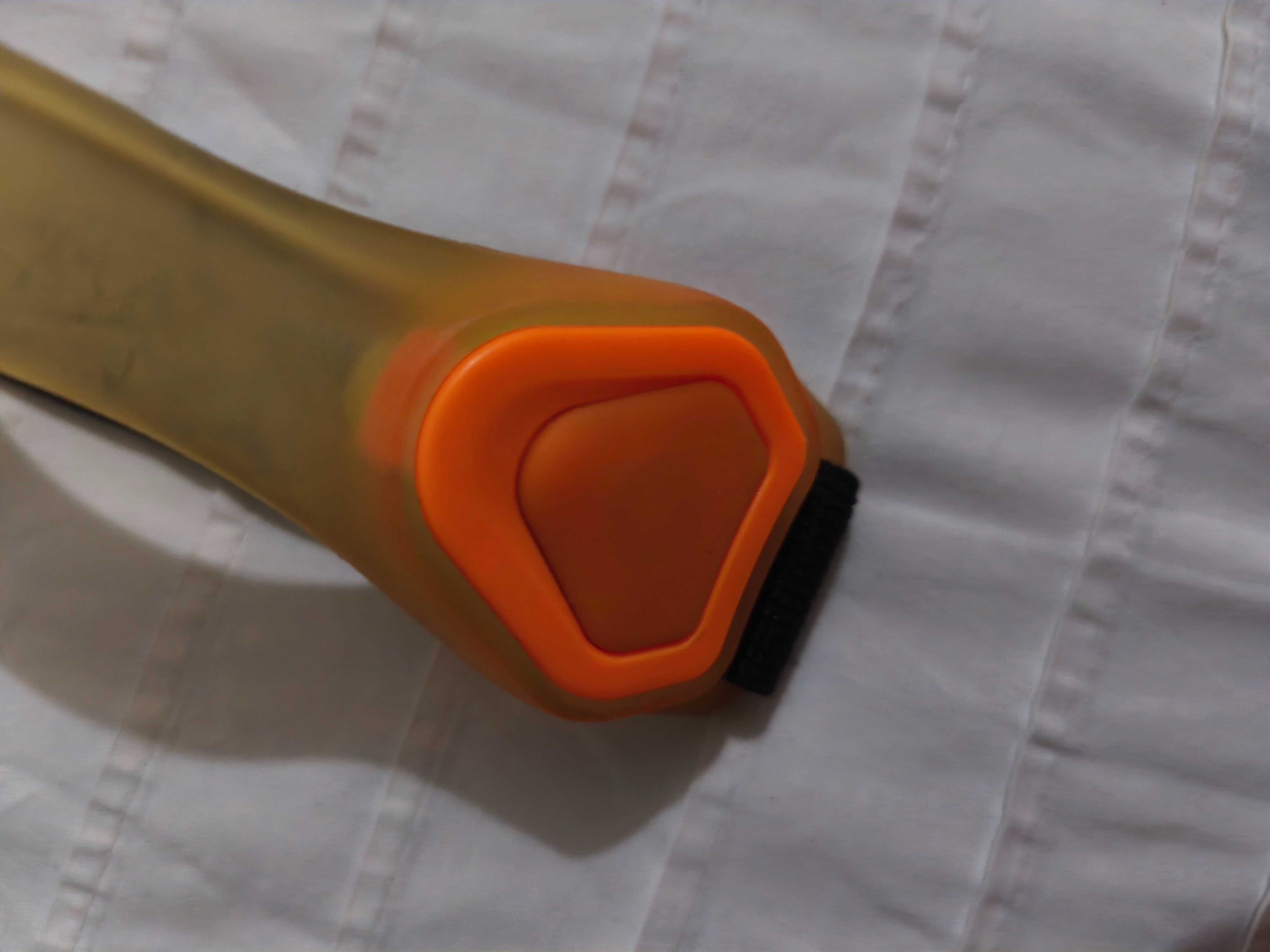 Pulseira led laranja