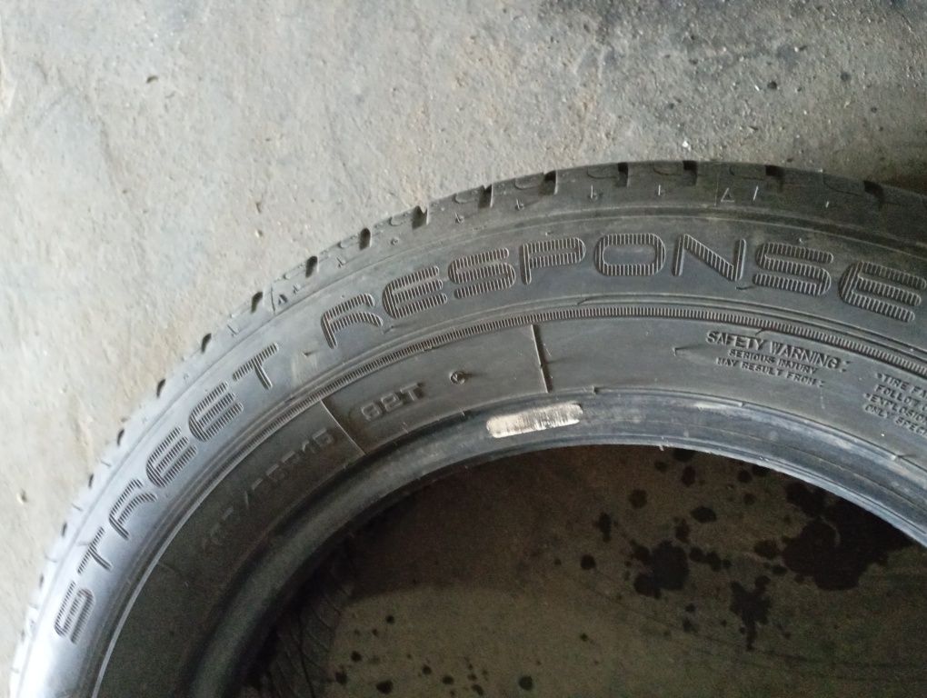Opona pojedyncza Dunlop streetresponse 2 185/65/R15