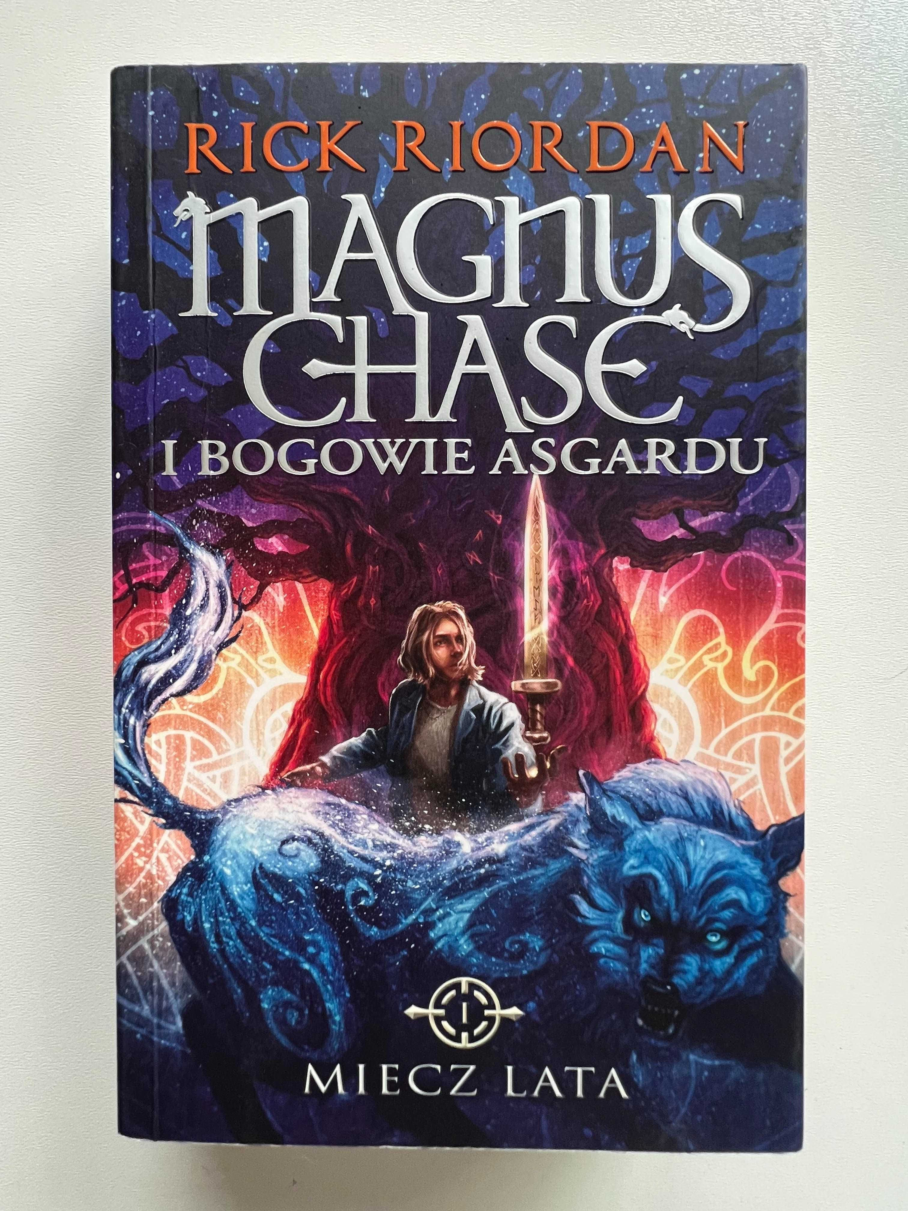 Rick Riordan Miecz Lata seria Magnus Chase i Bogowie Asgardu