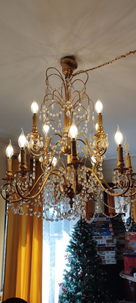 Candelabro vintage cristal