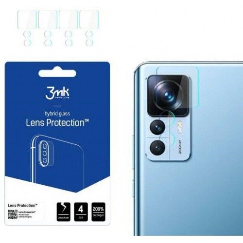 Szkło na aparat do Xiaomi 12T / 12T Pro 3MK Lens Protection 4 szt.
