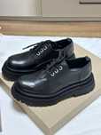 Нові чорні шкіряні дербі Ami Paris round-toe derbys