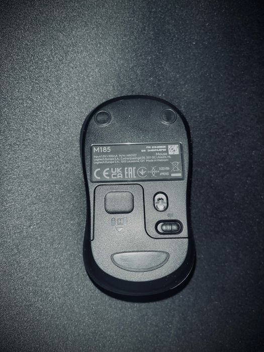 Мышка Logitech M185 + игровой коврик GMB Gaming