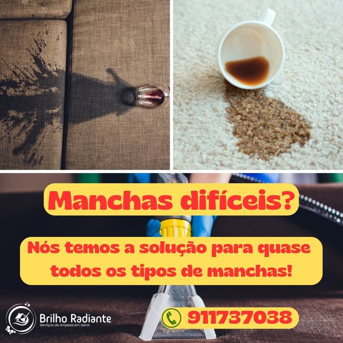 Higienização de estofos