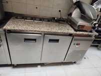 Bancada em inox 2 portas