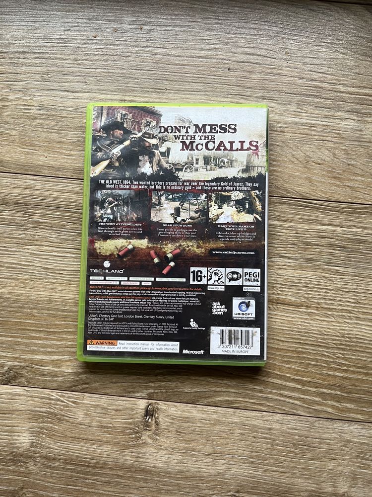 Gra Call of Juarez Bound in Blood Xbox360 360 Xbox One S X Series X