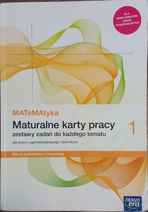 MATeMAtyka Maturalne Karty Pracy 1