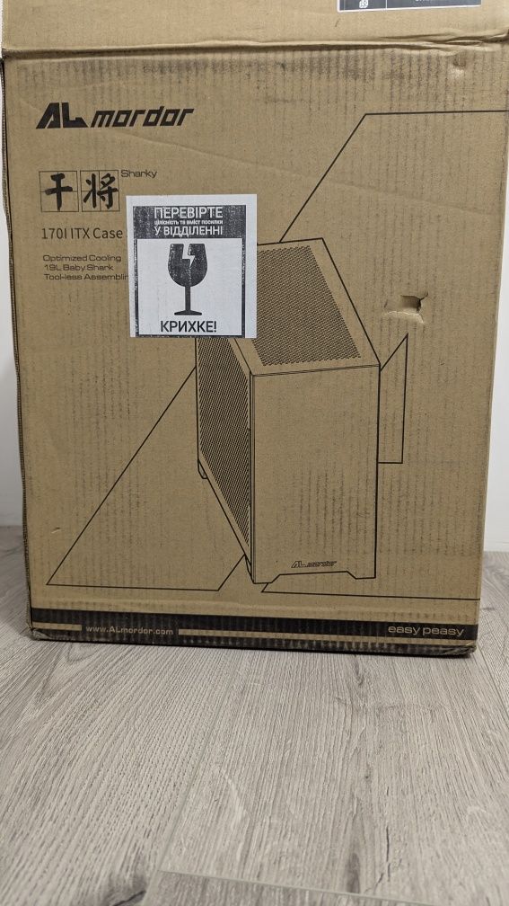 Корпус Almordor 170i itx micro atx