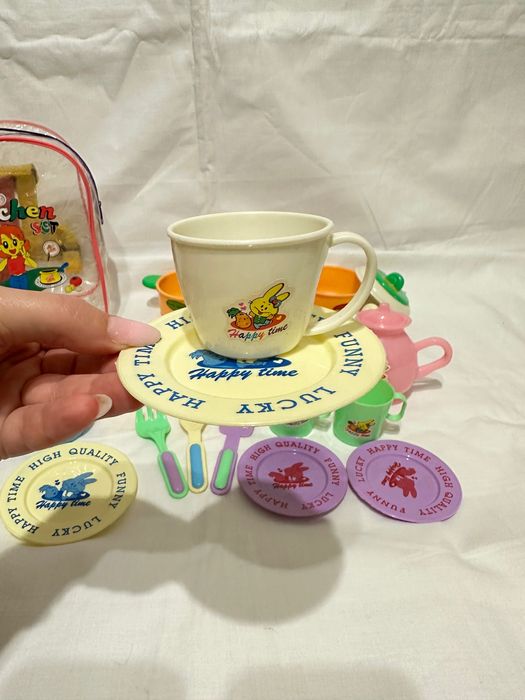 Новий набір іграшок, рюкзак дитячого іграшкового посуду, 27 предметів