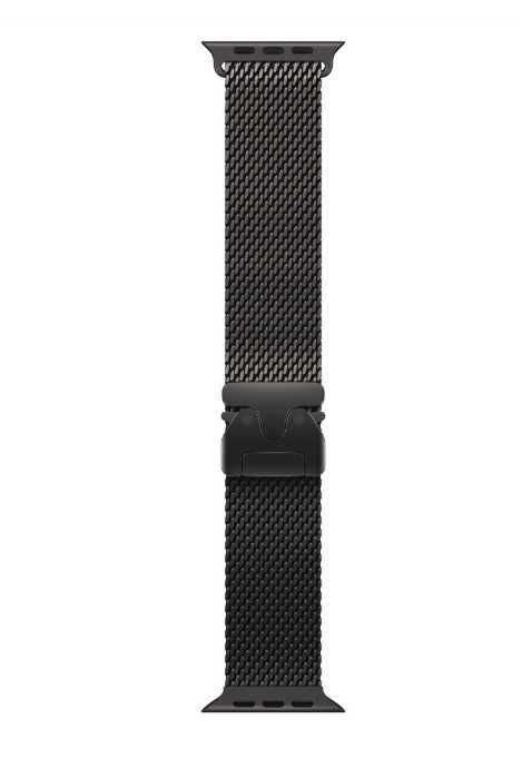 Преміум ремінець ремешок титановий Titanium Milanese Loop Apple Watch