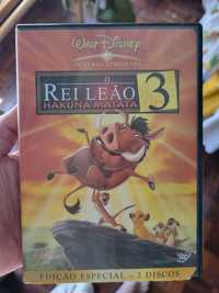 DVD O Rei Leão 3 Edição especial 2 Discos Material Bónus Disney