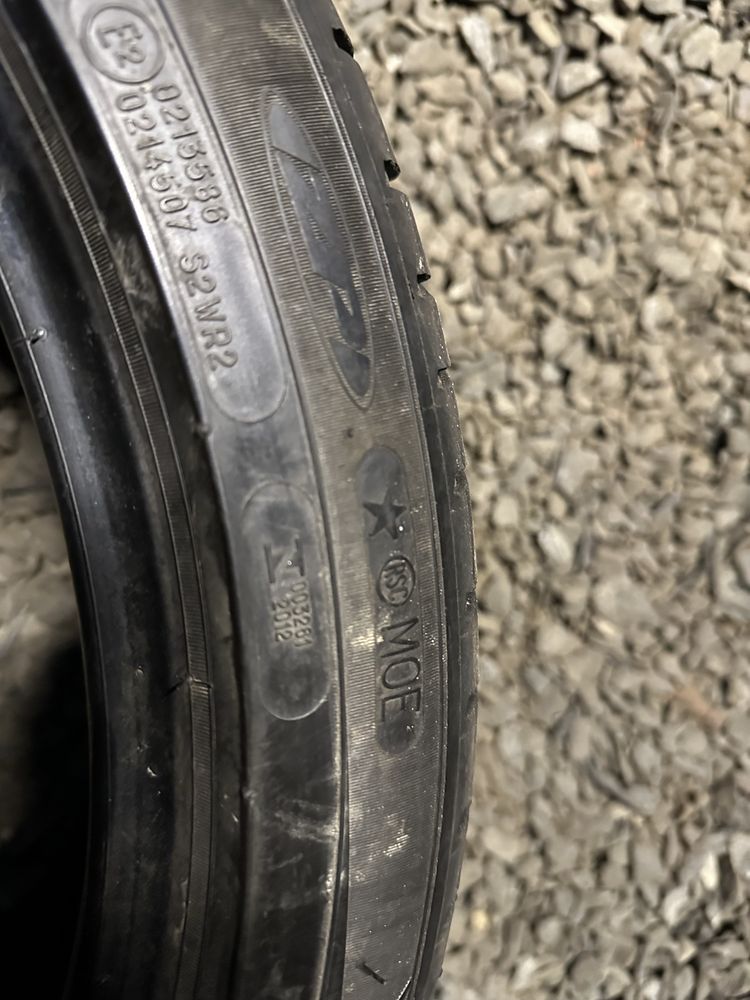 Резина 245/40/19 і 275/35 R19 michelin комплект літо броньовані