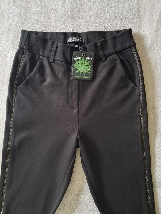 Лосини-брюки утеплені зі стразами