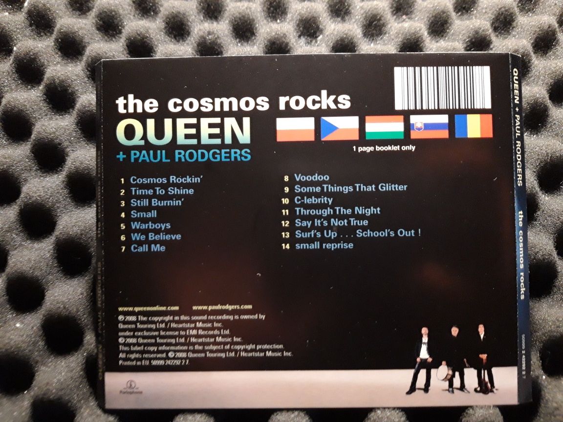 Queen + Paul Rodgers ‎– The Cosmos Rocks (CD, 2008)