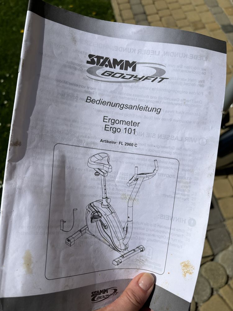 rower stacjonarny ergometer Stamm