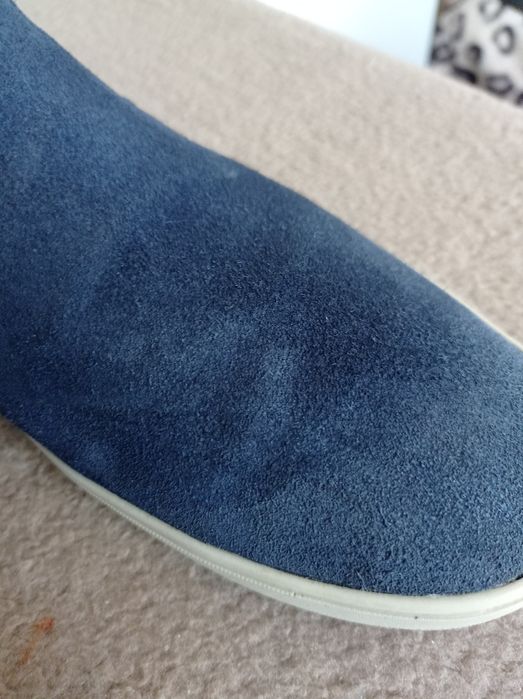 Макасины мужские синие 43 размер.