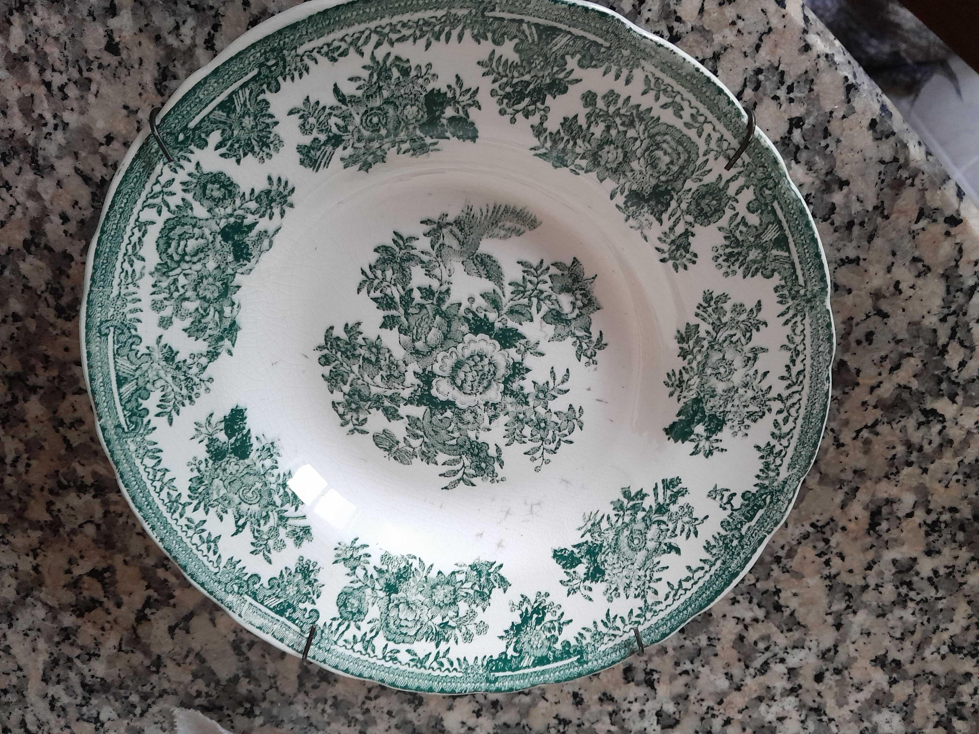 prato faisão ANTIGO E DE MARCA