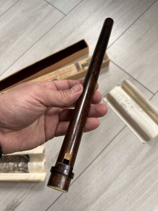 Сопилка деревяная новая  в коробке