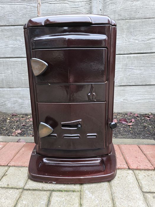 Piec piecyk węglowy szamotowy koza węgiel drewno Buderus