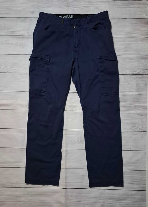 Spodnie robocze męskie Snickers Workwear funkcjonalne techniczne cargo