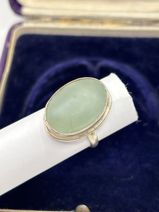 Pierscionek z zielonym oczkiem 1914