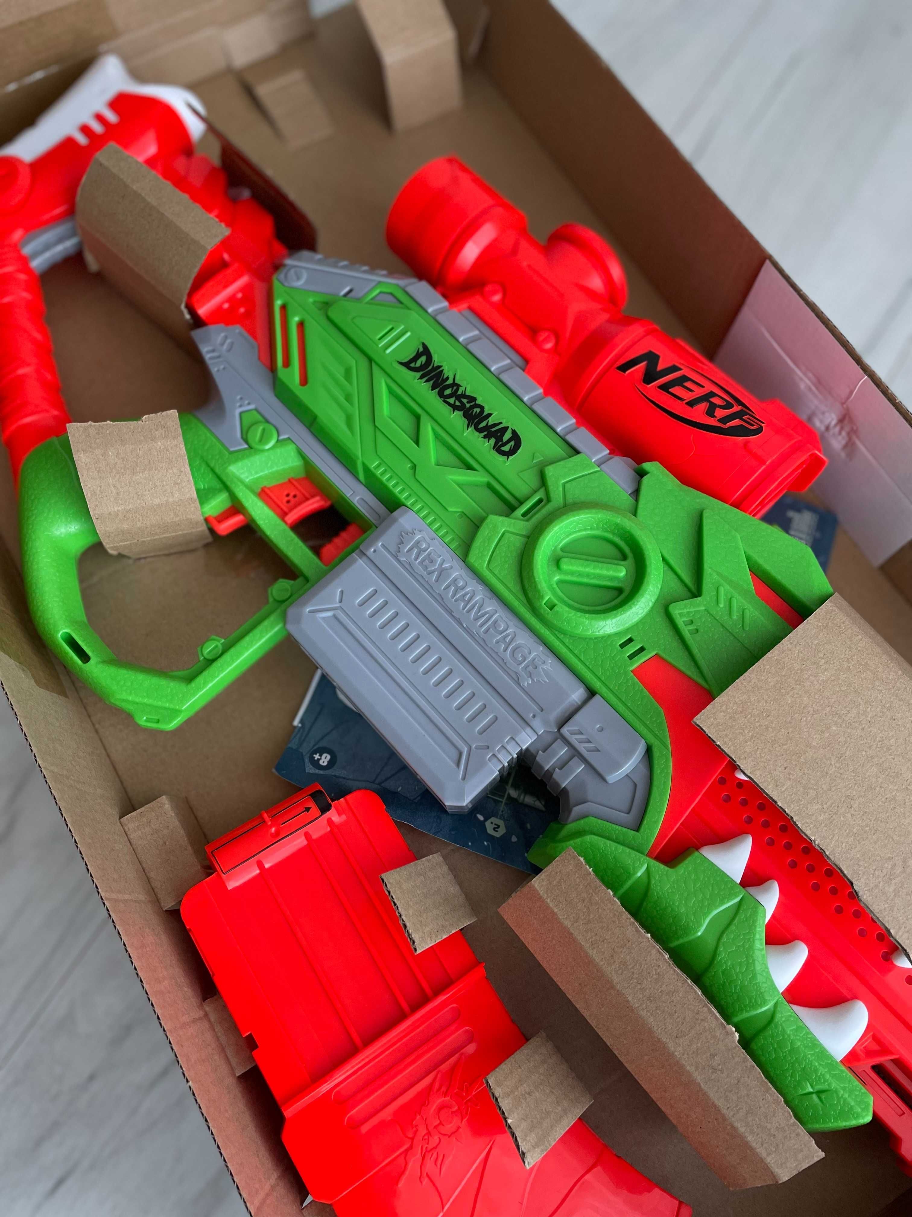 Hasbro Nerf DinoSquad - Wyrzutnia Rex-Rampage + strzałki