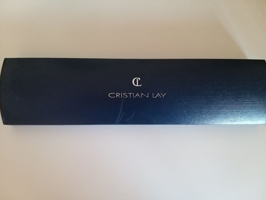 Relogio dourado cristian lay