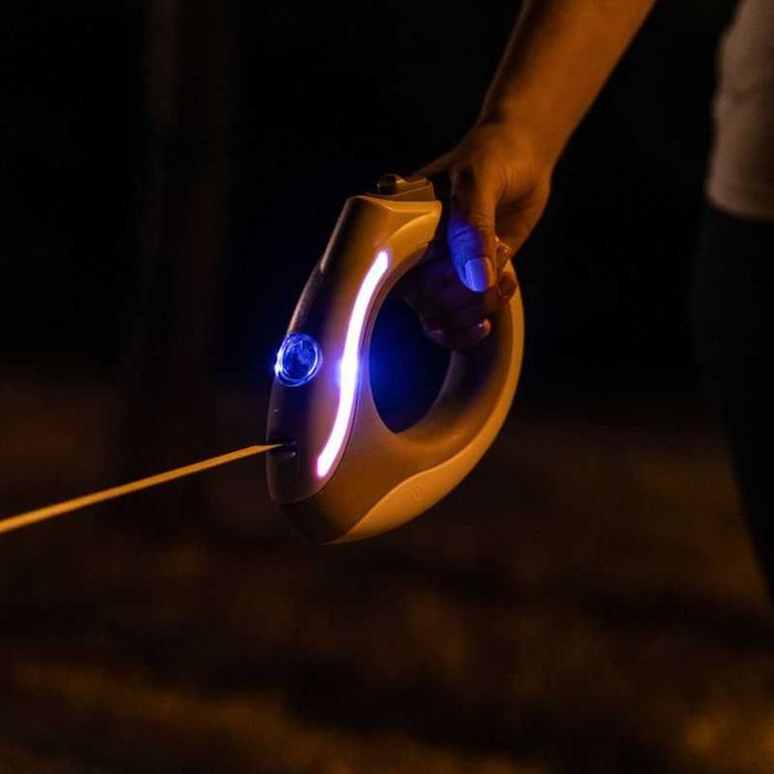 Nomad Tales Calma automatyczna smycz z diodą LED