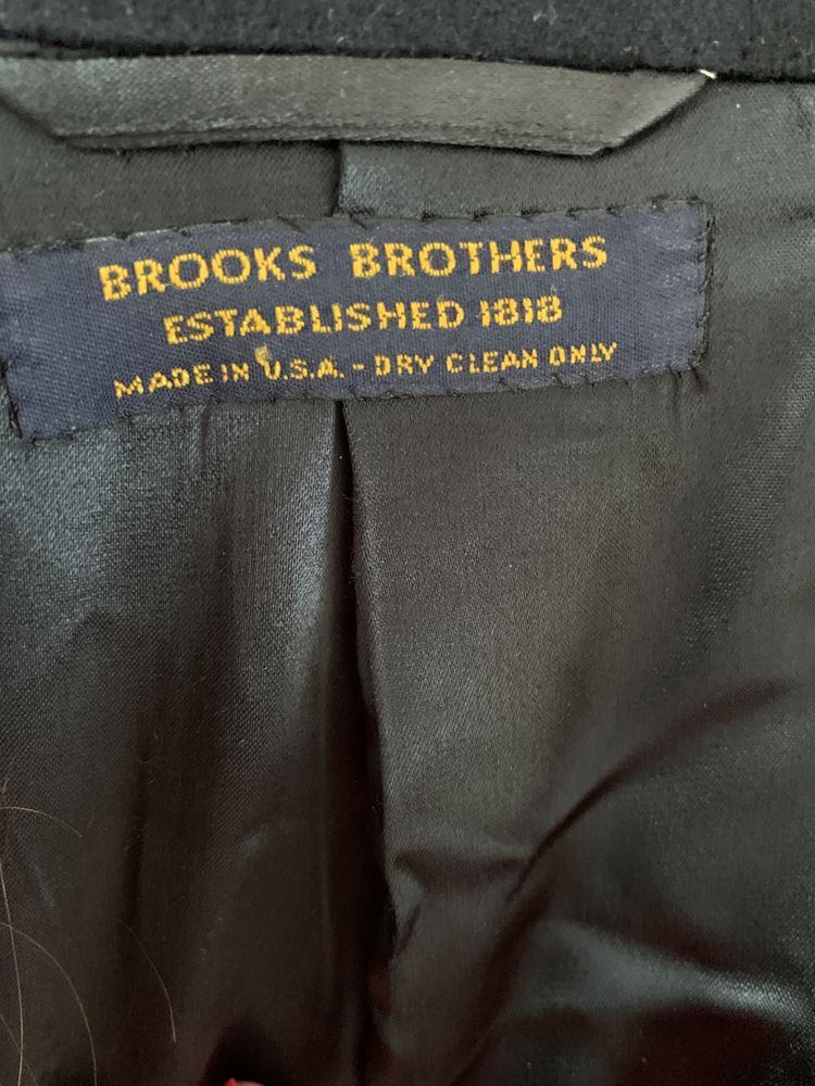 Чоловіче шерстяне пальто Brooks Brothers