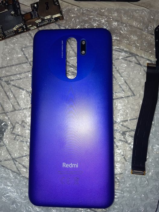 Разбор Redmi ,9 крышка
