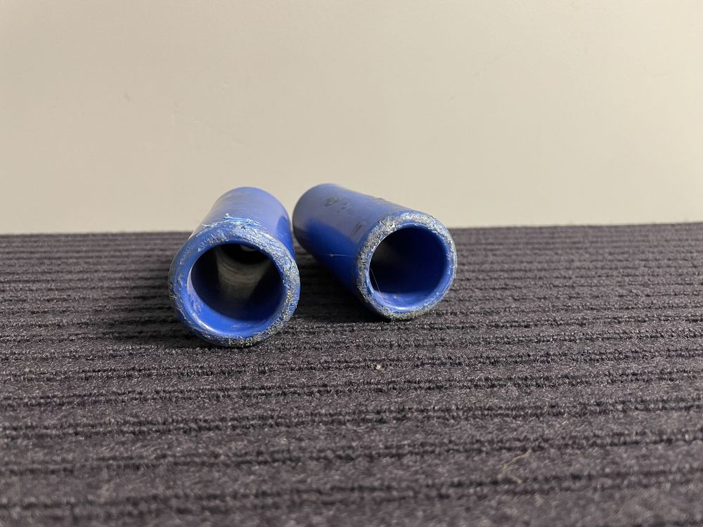 Plastikowe pegi bmx niebieskie 14mm Dart Fizzer