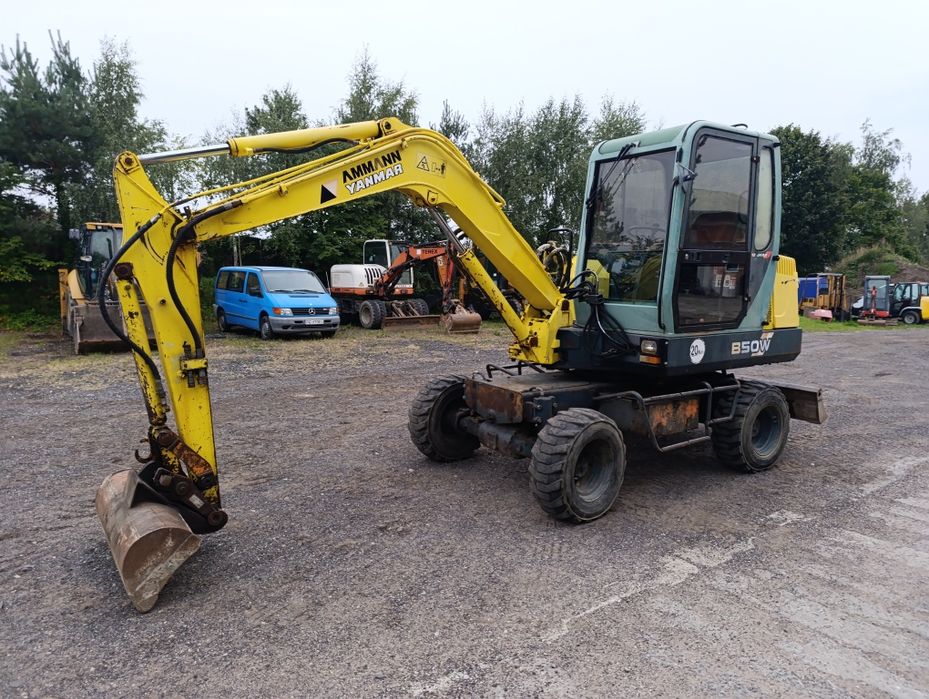 Koparka Kołowa  Yanma  50 Rok 1999 Cat Volvo Atlas JCB