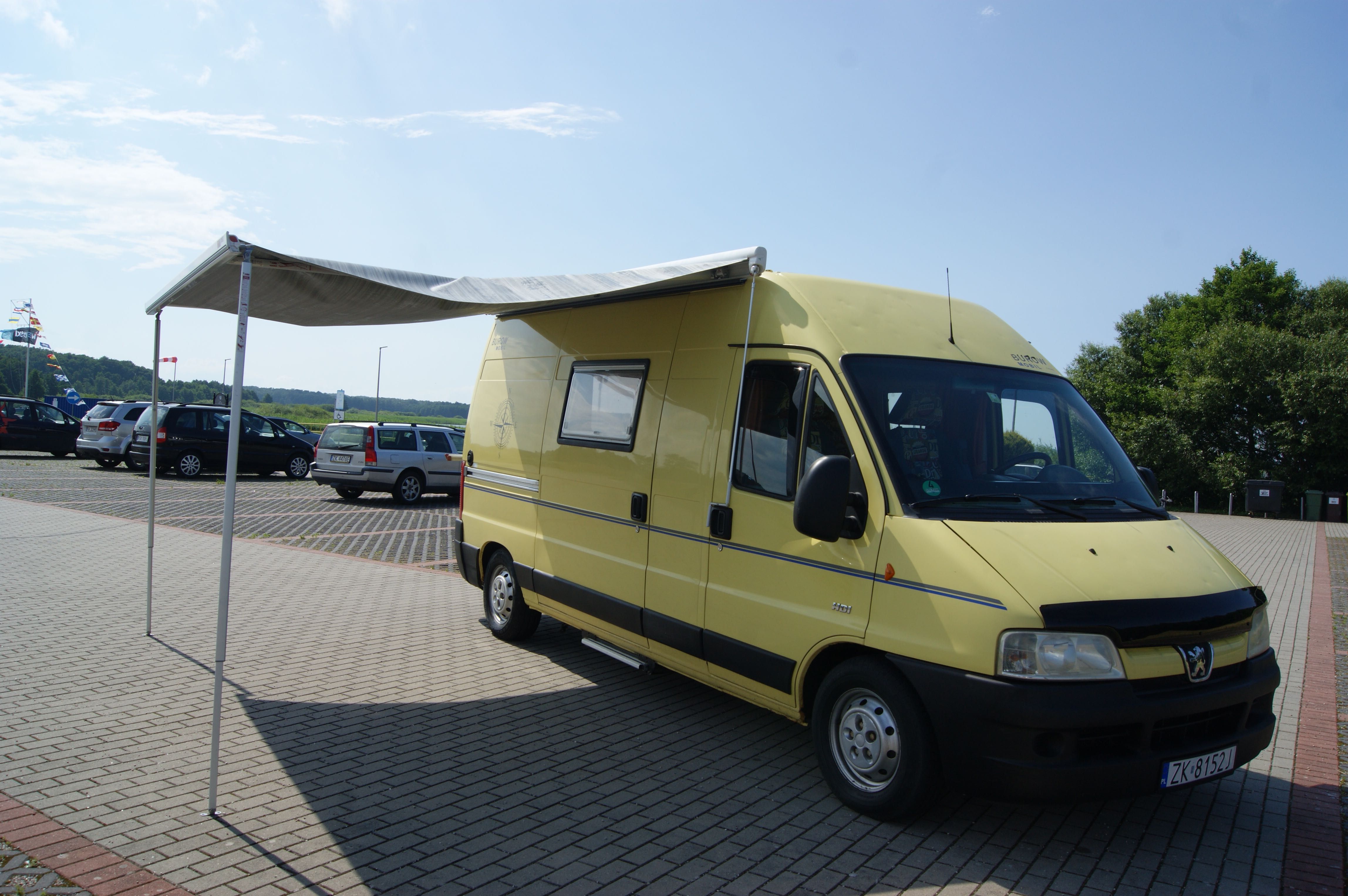 KAMPER 2004 r. Peugeot Boxer-Burow[Pössl,Adria] Bezwypadkowy!