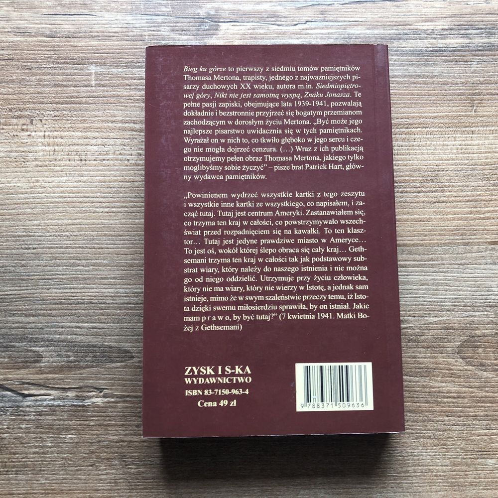 Thomas Merton - Bieg ku Górze