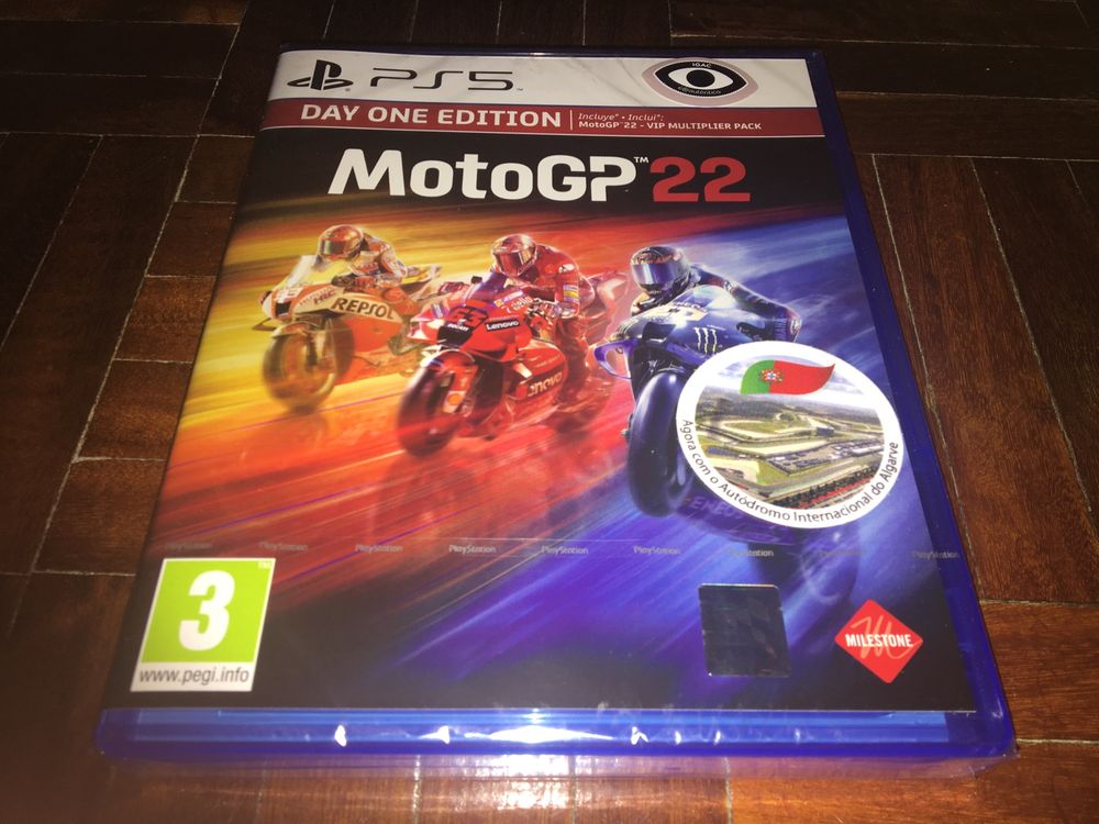 [NOVIDADE] MotoGP 22 2022 *Day One Edition* PS5 selado igac entregamão