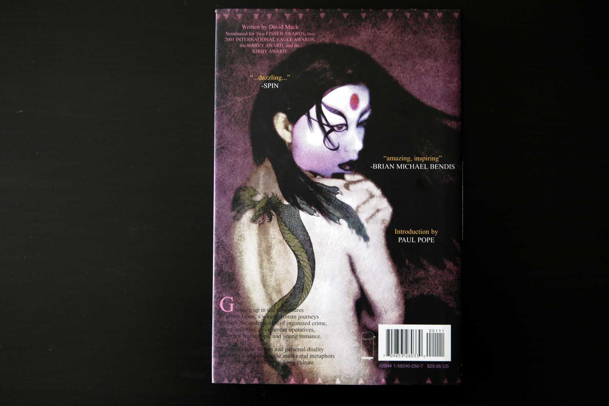 Kabuki: Scarab, novela gráfica, David Mack (capa dura)