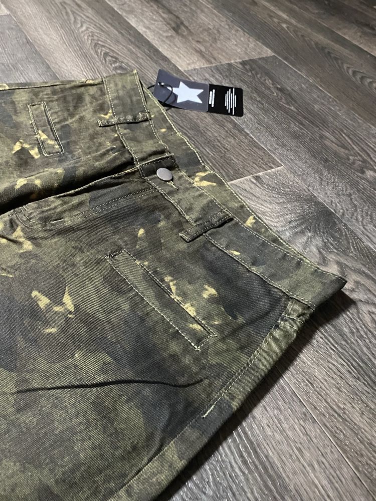 Camo baggy pants | Камуфляжні широкі штани type opium sk8 y2k реп