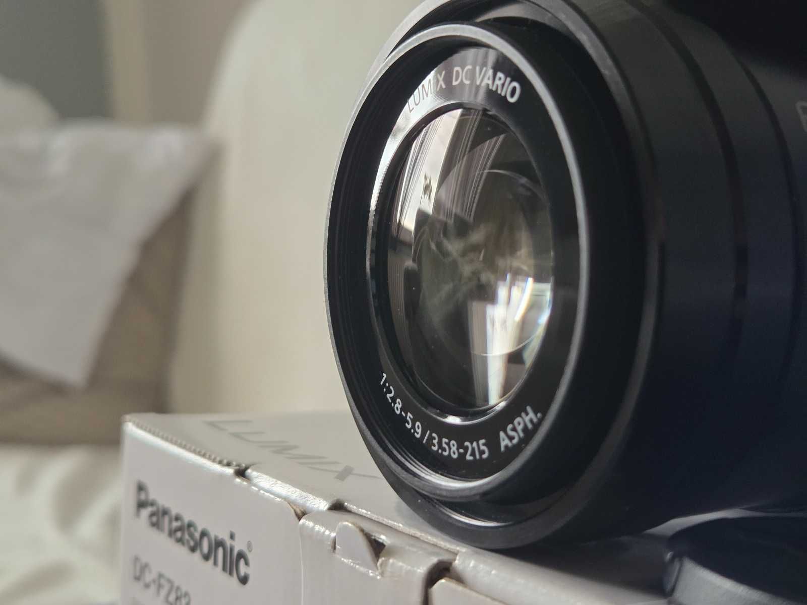 Aparat Panasonic Lumix FZ83, 18,1 mp, 4K, Karta 32GB+ Torba+ Hdmi