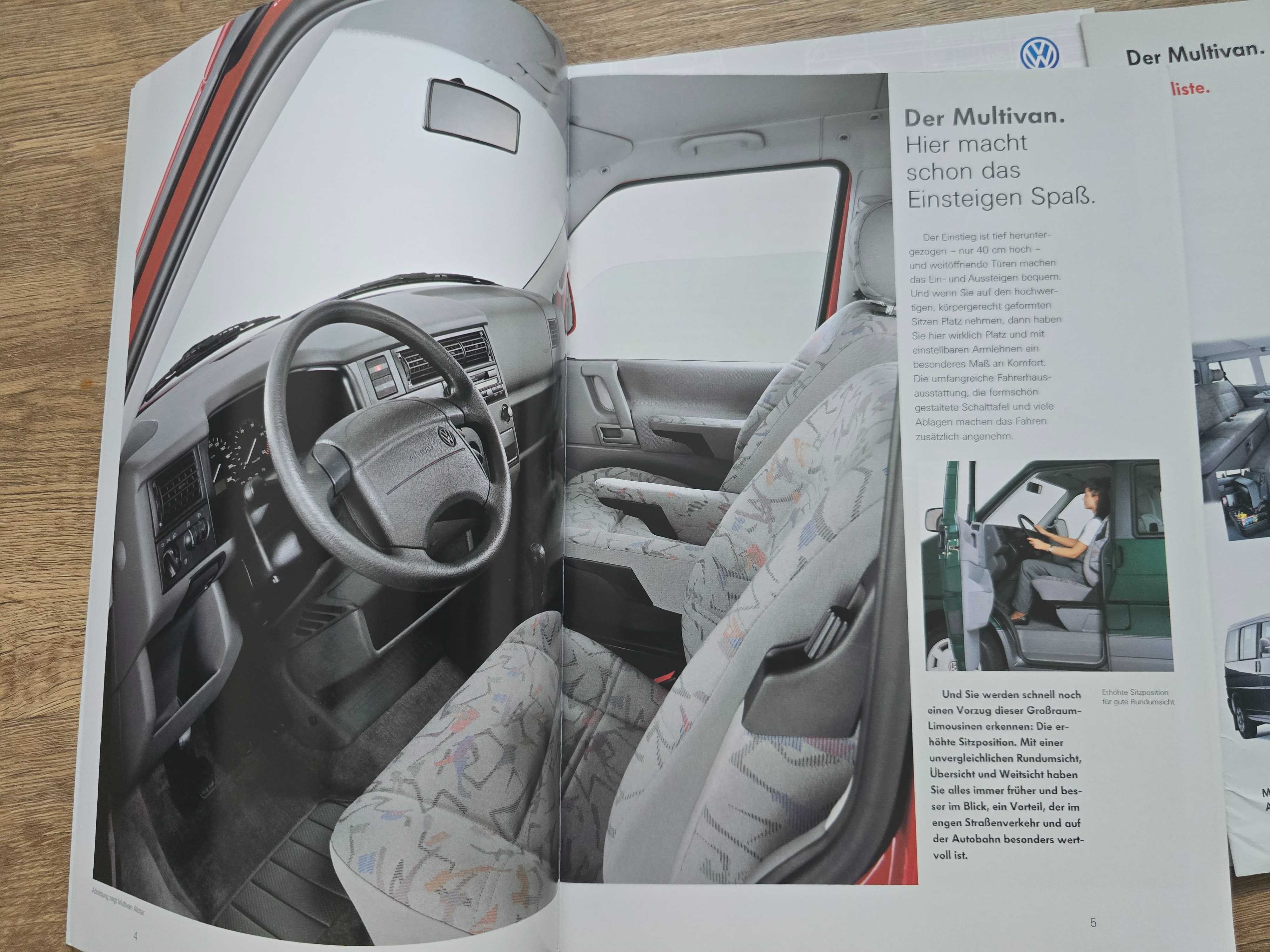 Prospekt VW T4 Multivan